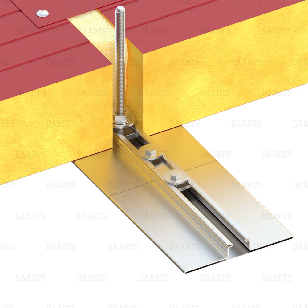 Потолок сендвич-панелей DAARTS